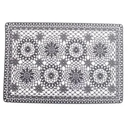 Podkładka na stół mata szara tworzywo 30x45 /4 szt/