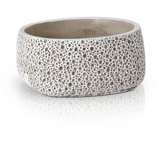 Misa betonowa szara osłonka pod stroik 18x8 cm