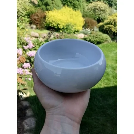 Osłonka ceramiczna misa biała