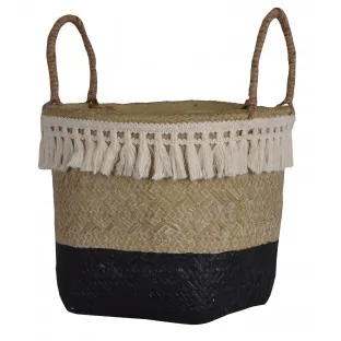 Osłonka BOHO ceramiczna kosz 17x17 cm