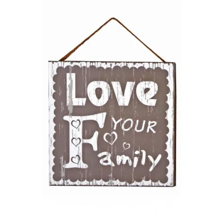 Obrazek mały z napisem Love Your Family...20x20 cm