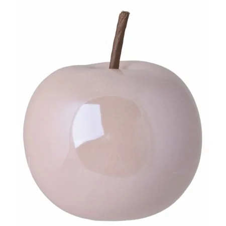 Jabłko różowe ceramiczne figurka do dekoracji 10 cm