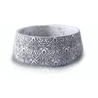 Misa betonowa szara osłonka do stroika 24 cm