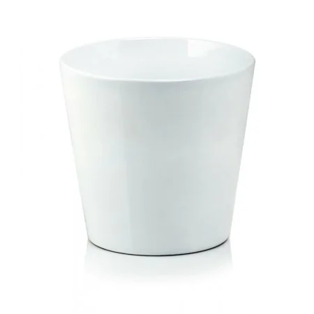 Osłonka biała doniczka ceramiczna 20 cm