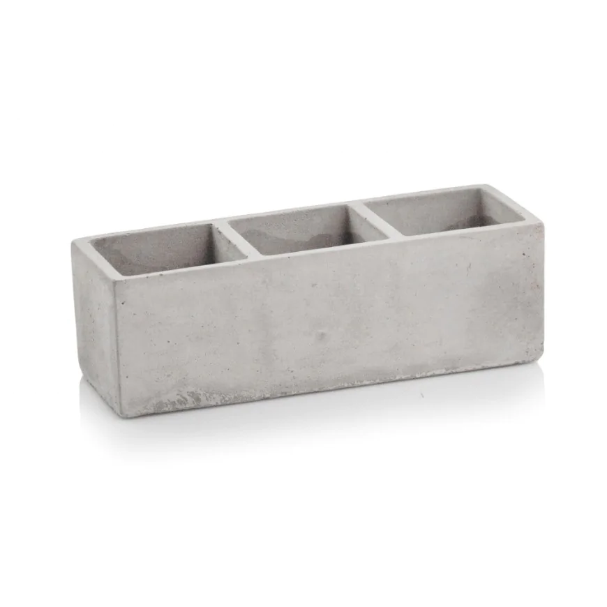 Osłonka betonowa z trzema przegródkami 22 cm Osłonka betonowa z trzema przegródkami 22 cm