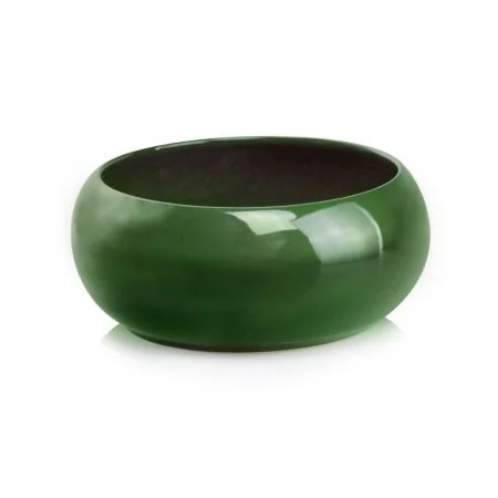 Misa zielona duża do kompozycji osłonka ceramiczna 31 cm