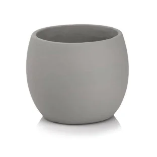 Osłonka betonowa szara kula ceramiczna 14 cm