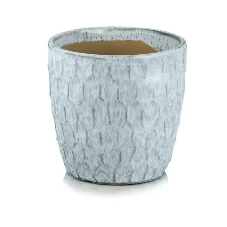 Osłonka niebieska błękitna cieniowana doniczka 21 cm