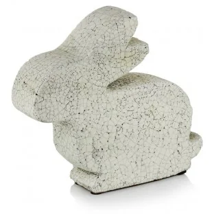 Zajączek ceramiczny rustykalny VINTAGE 16 cm