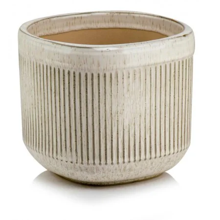 Osłonka kwadratowa beżowa brązowa cieniowana 22 cm