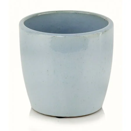 Osłonka szara mała ceramiczna rustykalna 13 cm
