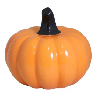 Dynia pomarańczowa ceramiczna do dekoracji mini 7 cm