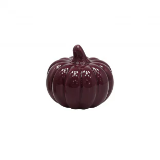 Dynia fioletowa mini ceramiczna do dekoracji 5 cm