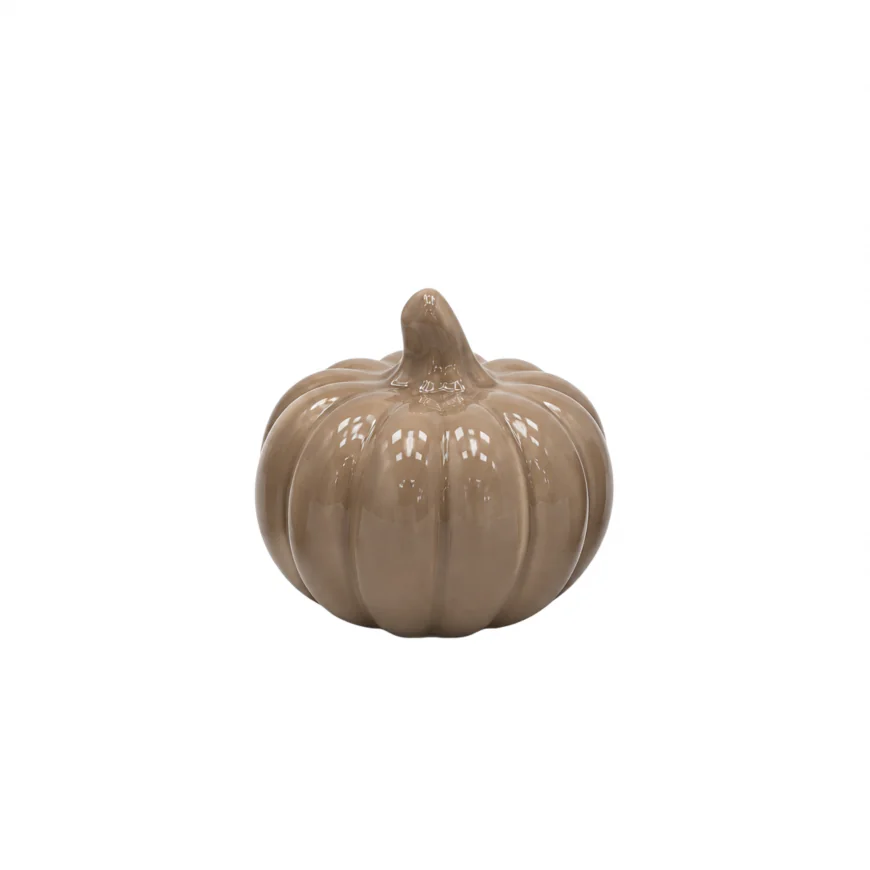 Dynia szara mini ceramiczna do dekoracji 5 cm