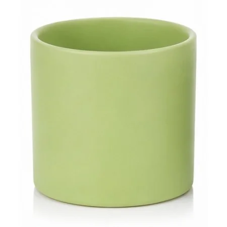 Osłonka na kaktusa sukulenta matowa zielona mini 7,5 cm
