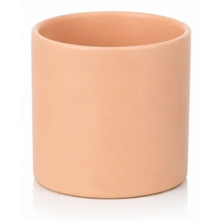 Osłonka na kaktusa sukulenta pomarańczowa matowa mini 7,5 cm